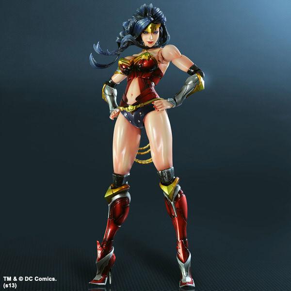 Foto Dc Comics Variant Play Arts Kai Figura Wonder Woman 27 Cm