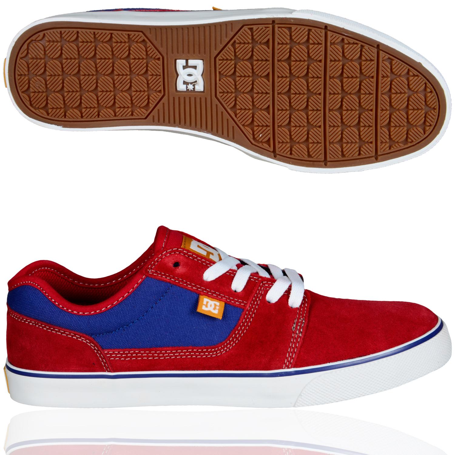 Foto Dc Shoe Tonik Hombres Zapatos Skater Rojo Azul