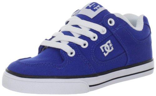 Foto DC Shoes PURE CANVAS - Zapatillas de lona niño, color azul, talla 36