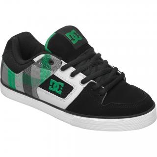 Foto Dc Shoes Zapatillas Pure Slim Xe Negro Blanco Verde