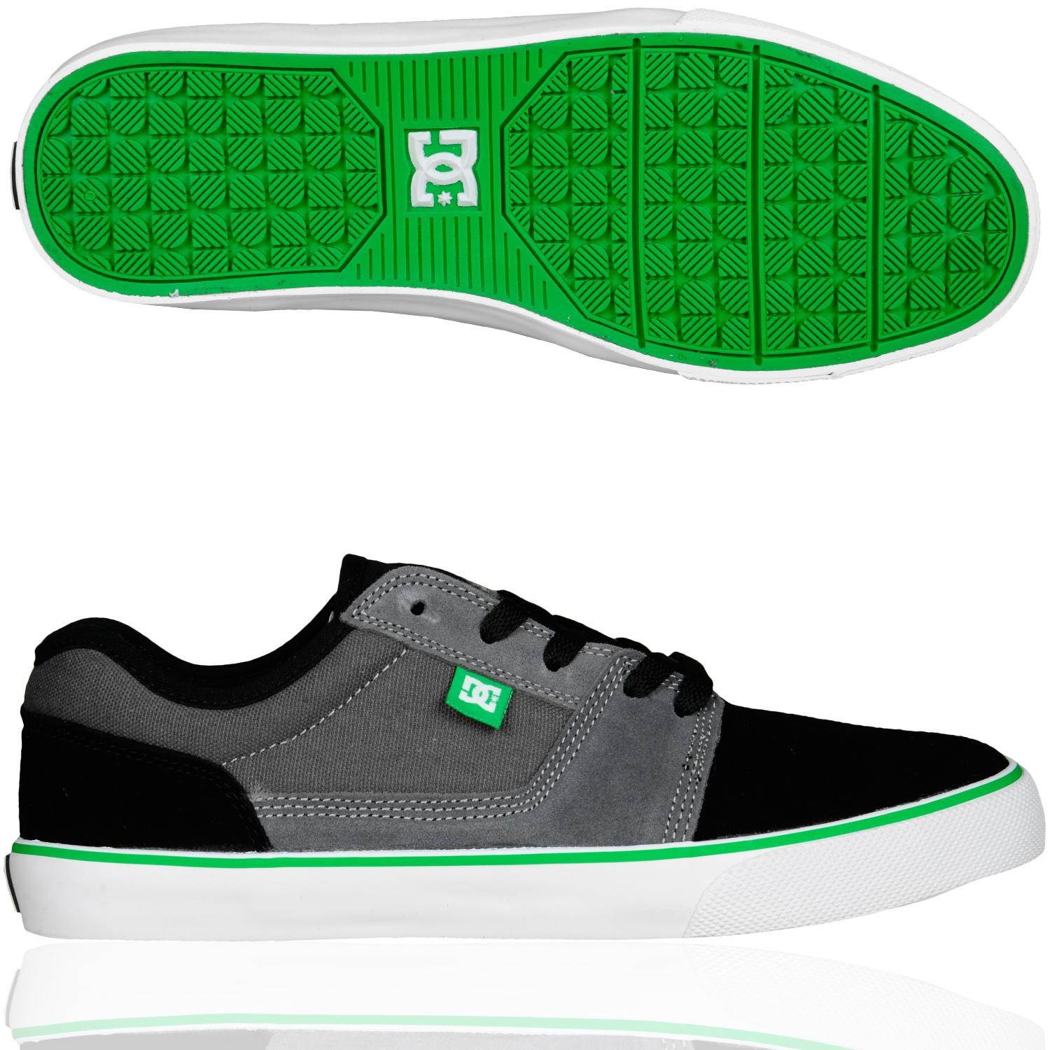 Foto Dc Tonik Hombres La Zapatilla De Deporte Bajo Negro Gris