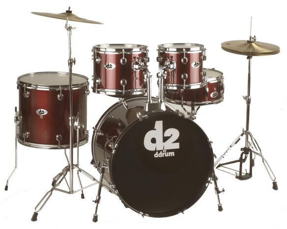 Foto Ddrum D2 BR Roja. Set de bateria acustica