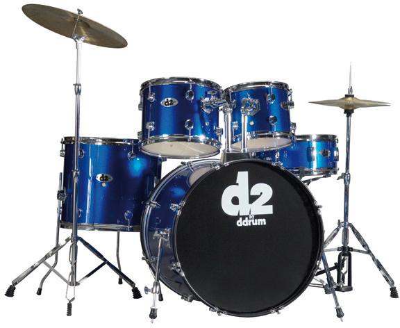 Foto Ddrum D2 PB Azul. Set de bateria acustica
