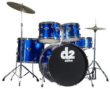 Foto DDrum D2 Police Blue Drumset