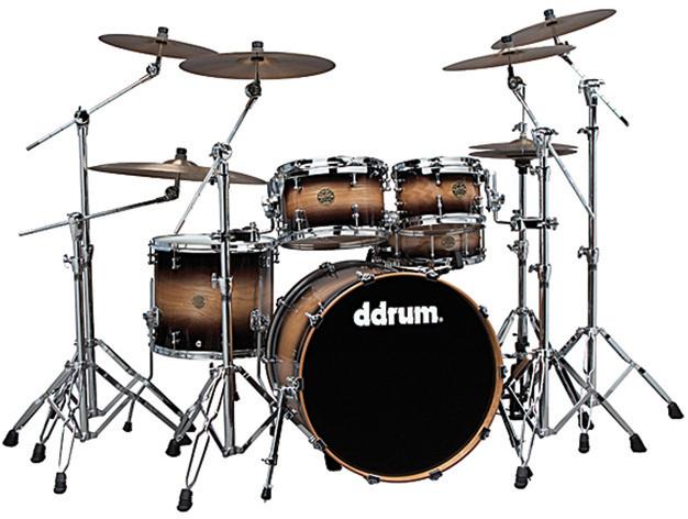Foto Ddrum Dios Ash Burst Negra. Set de bateria acustica