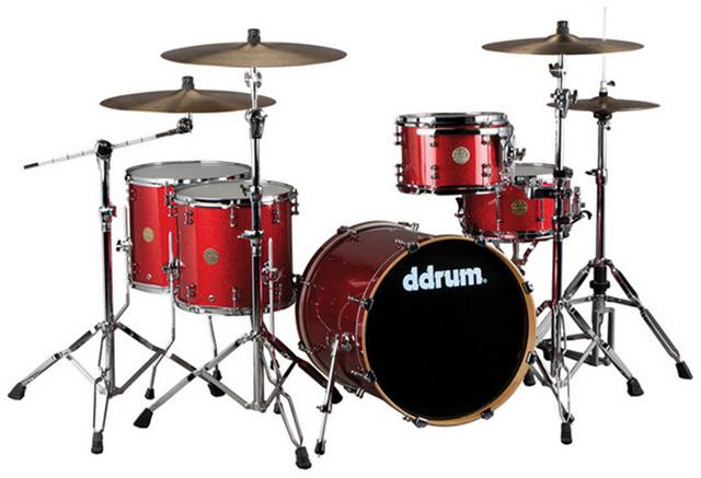 Foto Ddrum Dios Maple Pocket Cherry. Set de bateria acustica