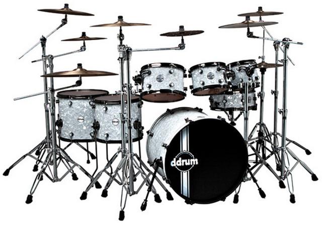 Foto Ddrum KIT Reflex Custom Blanca. Set de bateria acustica
