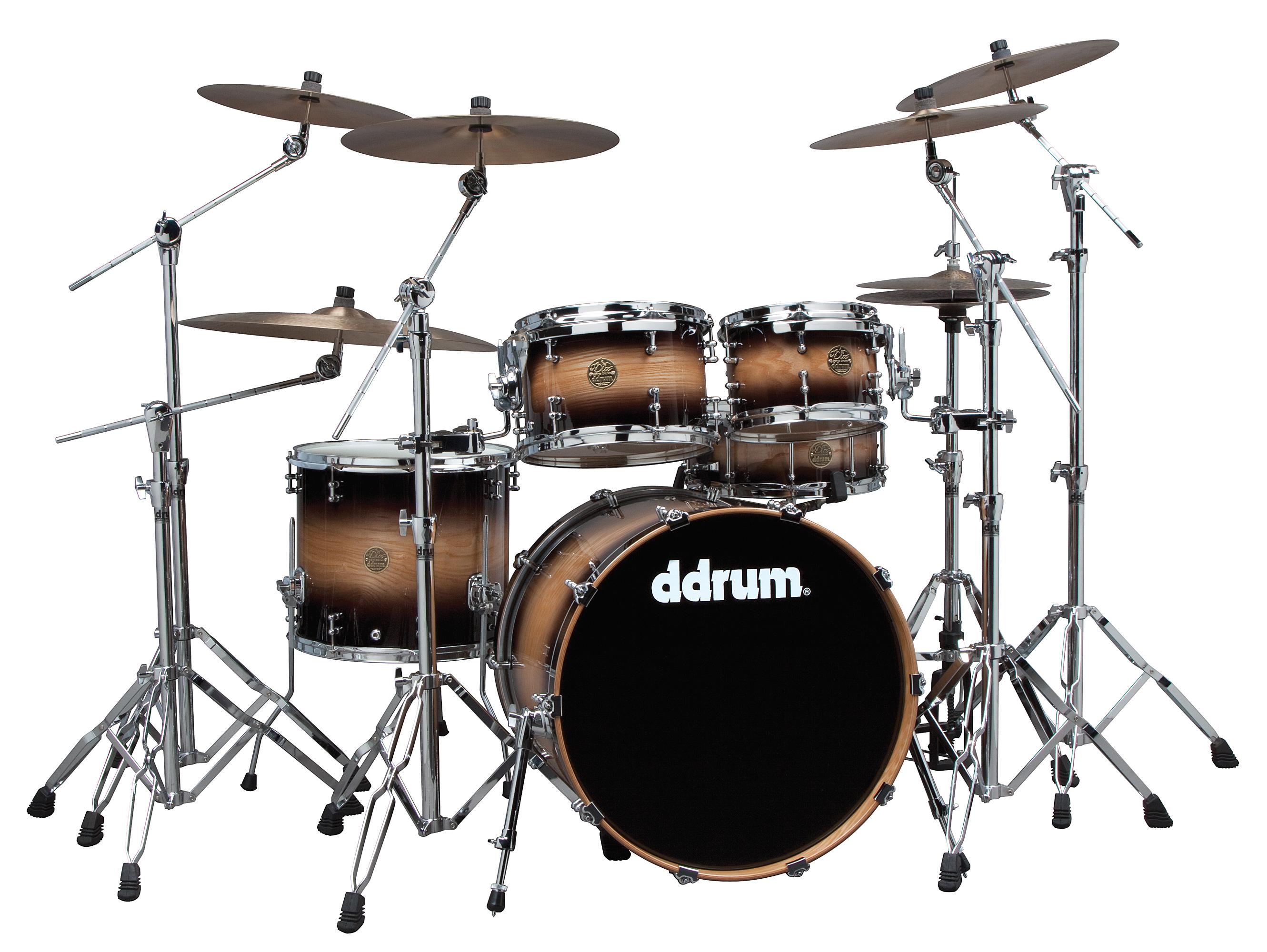 Foto Ddrum Set Bateria Dios Ash Burst Negra
