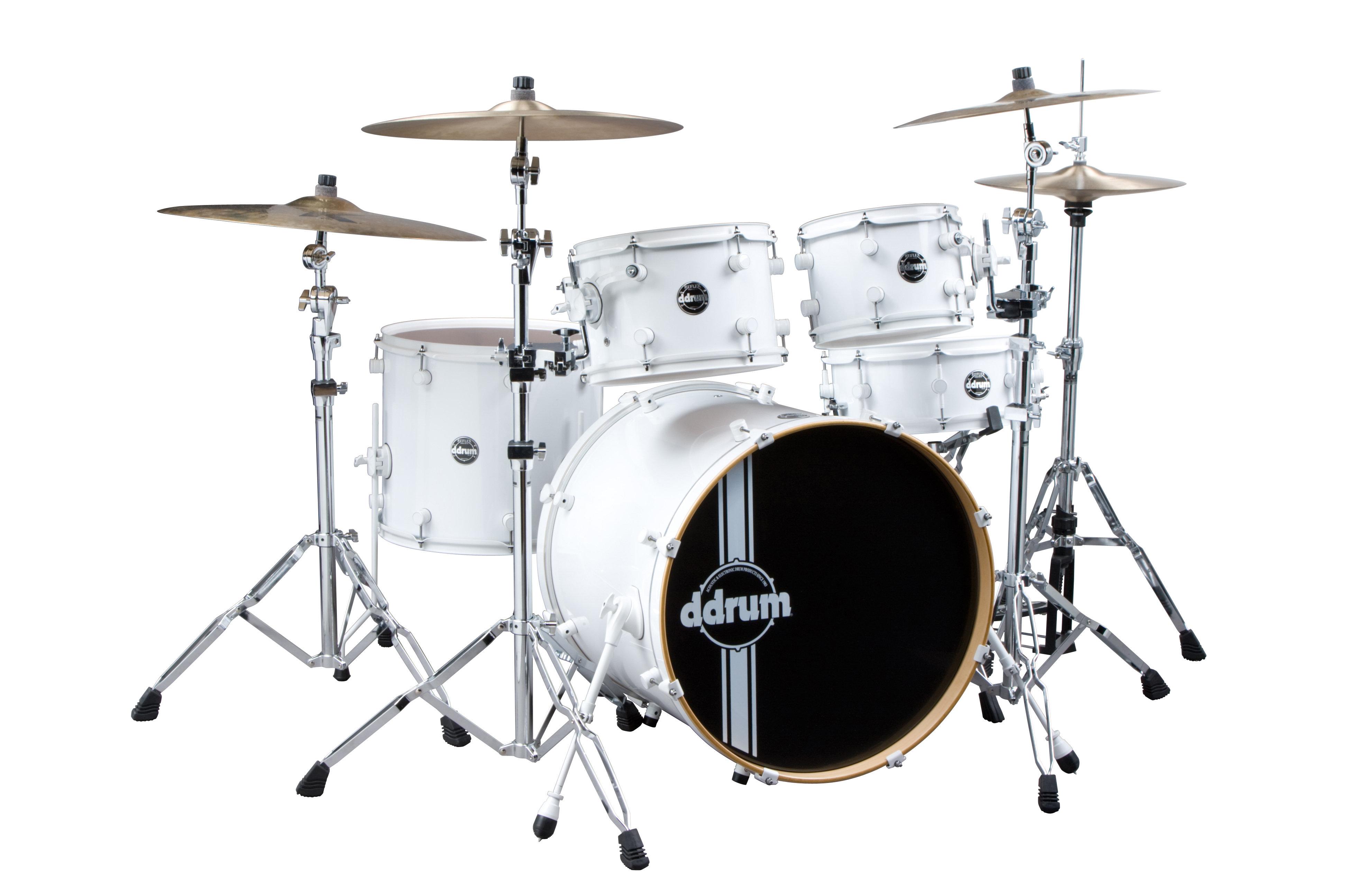 Foto Ddrum Set Bateria Reflex WHT Blanca