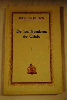 Foto De los nombres de Cristo, I