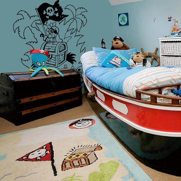 Foto Decorar Paredes El Tesoro del Pirata