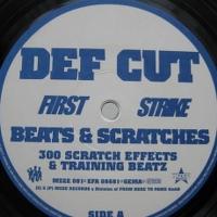 Foto Def Cut - First Strike - Beats & Scratches LP