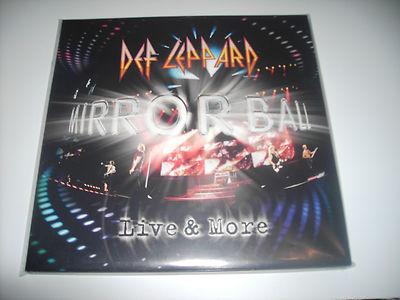 Foto Def Leppard-mirror Ball (live & More) 3 Lp-bon Jovi-iron Maiden-cinderella