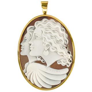 Foto Del Gatto Camafeos, Camafeo Sardónico Colgante / Pin