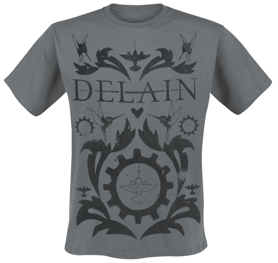 Foto Delain: Pattern - Camiseta, Serigrafía