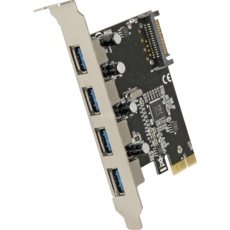 Foto DeLOCK PCI Express Karte 4x USB 3.0