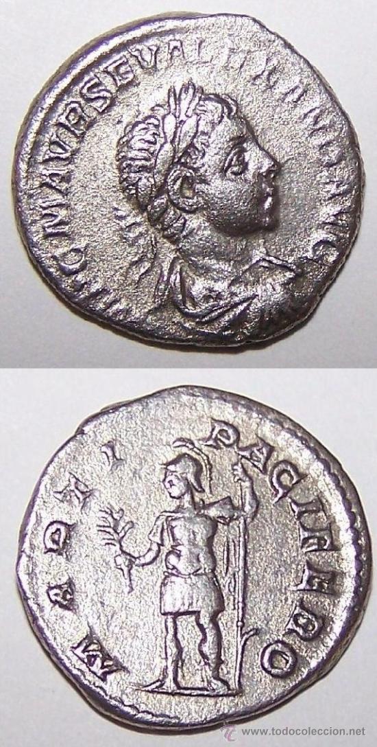 Foto denario plata marcus aurelius severus alexander 222 235 dc