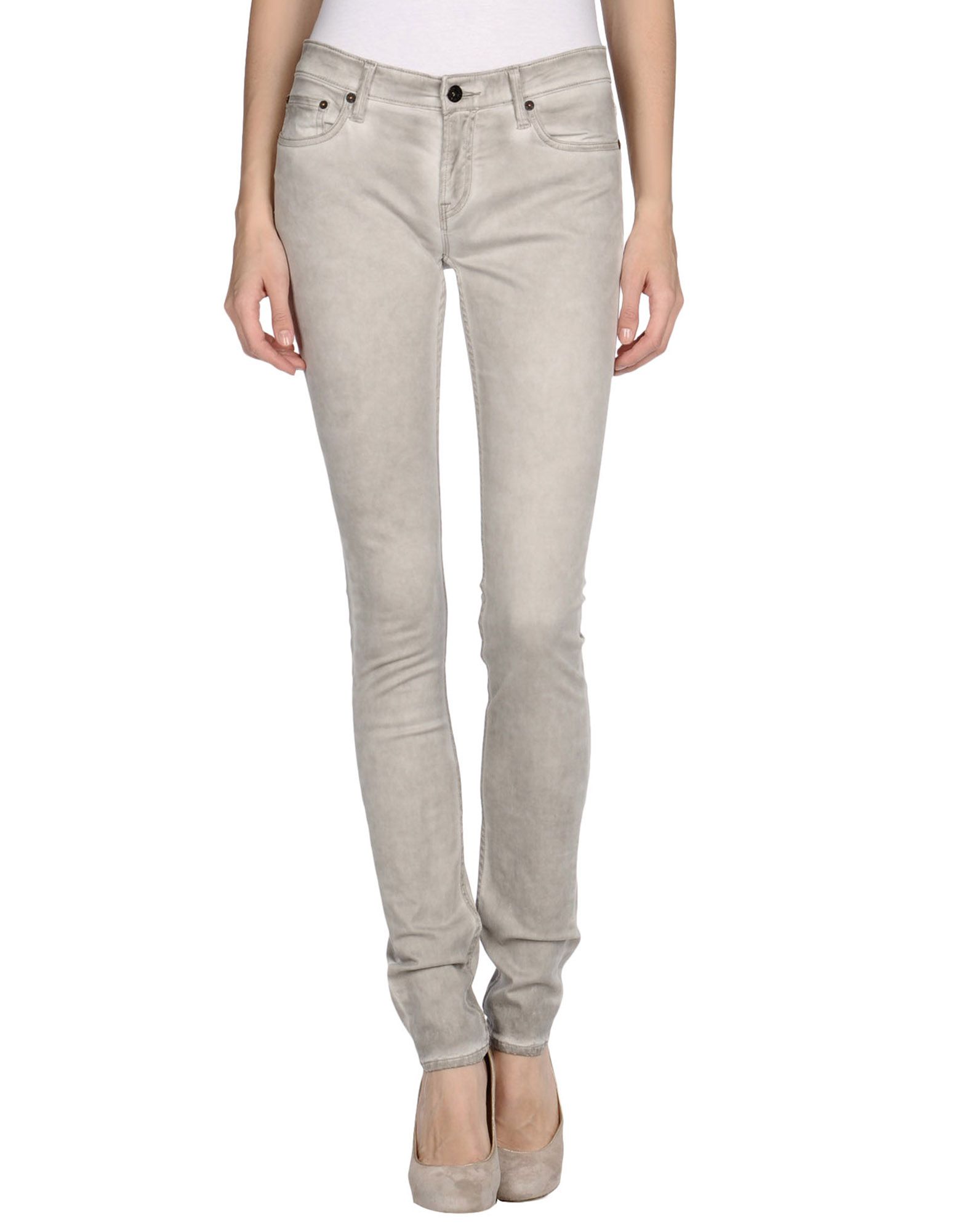 Foto Denham Pantalones Mujer Gris perla