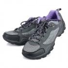 Foto Deportes al aire libre escalada zapatos de montaña para la Mujer - Gris + Negro + Púrpura (Size-38/Pair)