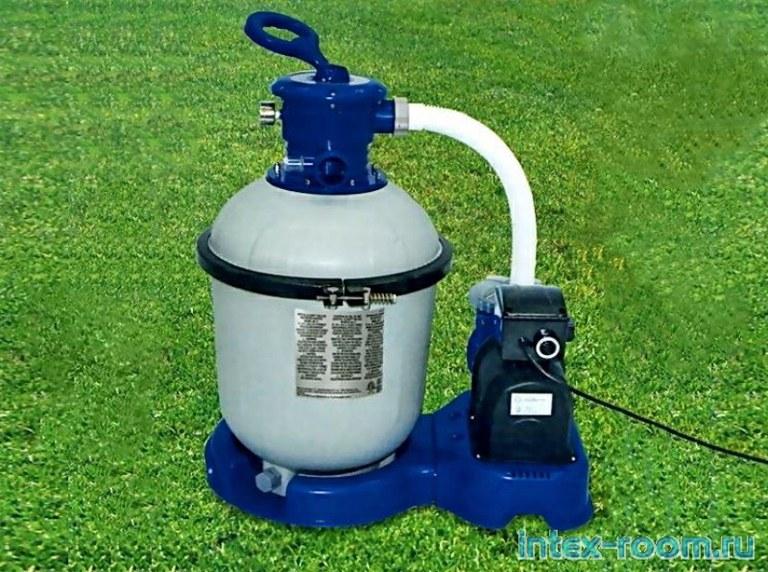 Foto Depuradora de arena intex 8.300l/h