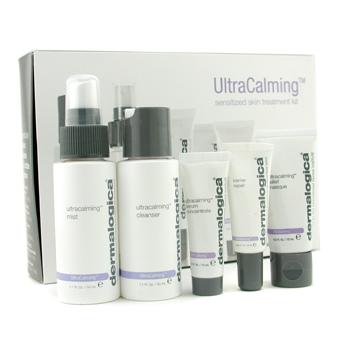 Foto Dermalogica - Ultracalming Sensitized Skin Treatment Kit: Limpiadora + Rocío + Mascarilla + Concentrado + Barrier Repir - 5pcs; skincare / cosmetics
