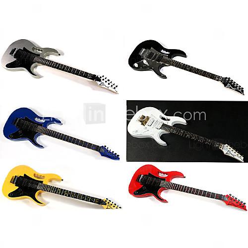 Foto Derulo - (v7 pro) la guitarra eléctrica de aliso con la barra de bolsa / Correa / picos / Cable / golpe / capo / diapasón / adaptador
