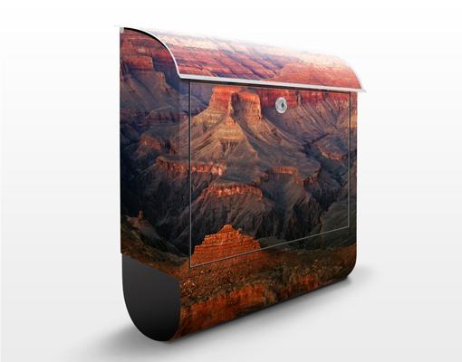 Foto Design Briefkasten Grand Canyon nach dem Sonnenuntergang