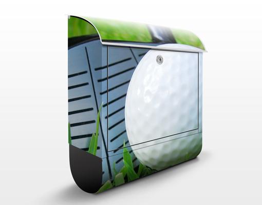 Foto Design Briefkasten Playing Golf