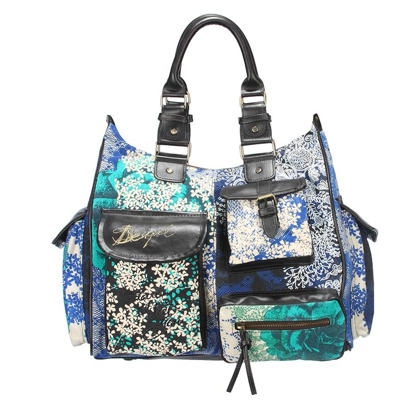Foto Desigual Bolso urbano - 30x5025 - Azul / Marina de guerra