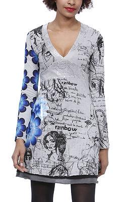 Foto Desigual Robe Dress Issue Abiti Vestido Taglia Xl= 44 Desigual Promo -30% Sales