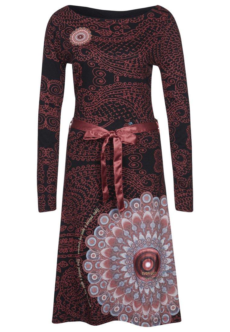 Foto Desigual Vestido de algodón rojo