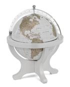 Foto Desk globe in wood and plexiglass