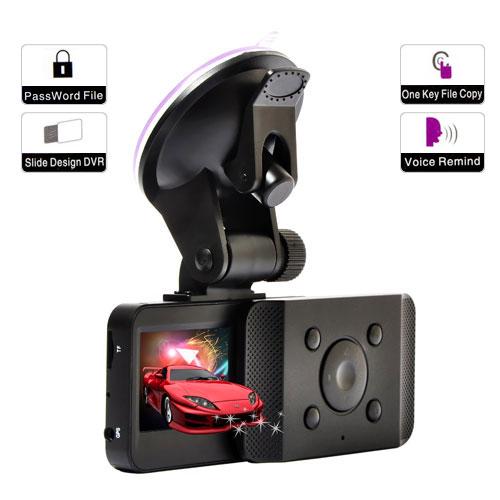 Foto Deslice la cubierta FULL HD 1080P del coche DVR GPS de la c mara del G-Sensor IR Panel C mara AT008