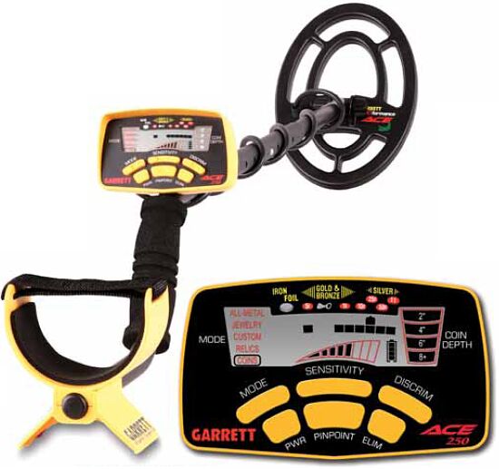 Foto Detector de metales Garret Ace 250