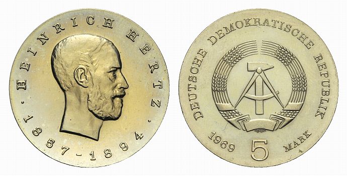 Foto Deutsche Demokratische Republik 5 Mark 1969