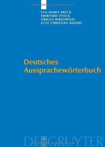 Foto Deutsches Ausspracheworterbuch [With DVD] = German Pronunciation Dictionary