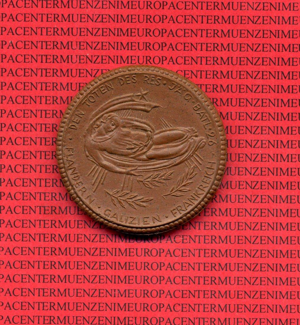 Foto Deutsches Reich Medaille aus Porzellan 1921