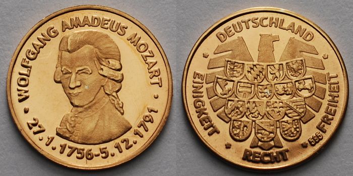 Foto Deutschland 0,42g fein 11 mm Ø