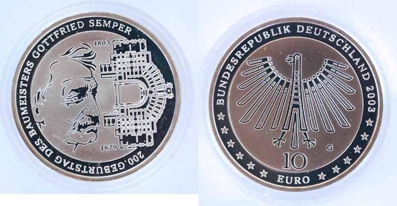 Foto deutschland 10 euro 2003