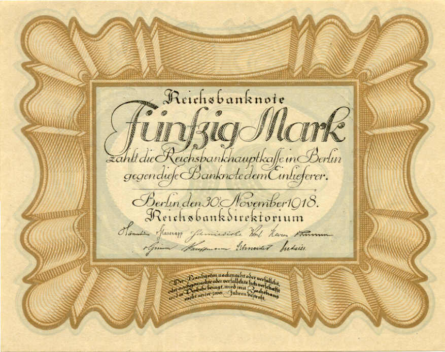 Foto Deutschland 50 Mark