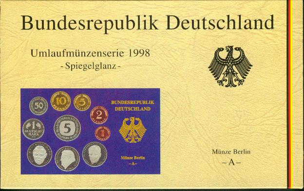 Foto Deutschland, Bundesrepublik 63,40 Dm (32,42 Euro) 1998