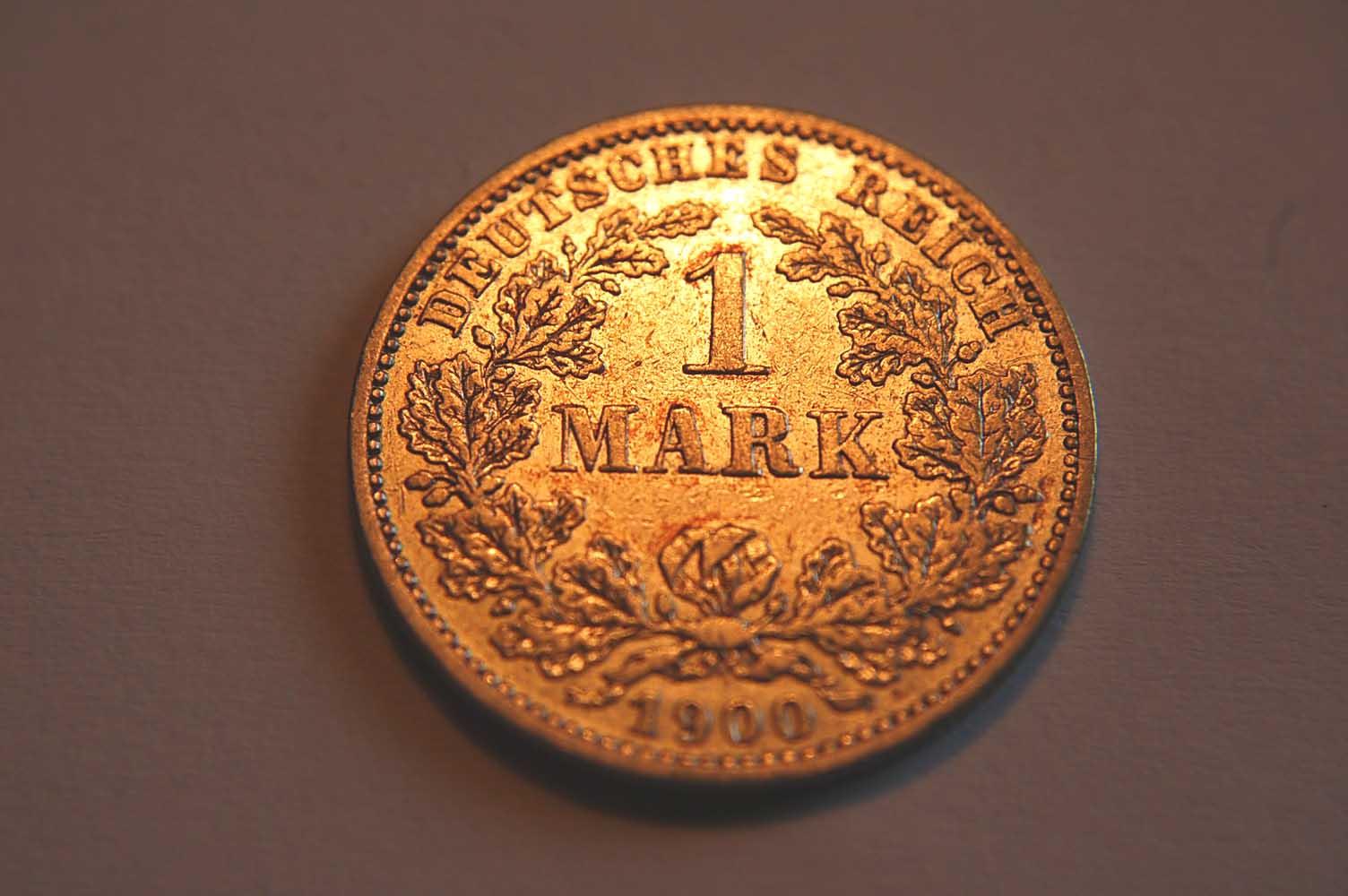 Foto Deutschland / Kaiserreich 1 Mark 1900 E