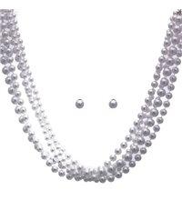 Foto Devotion white pearl necklace set