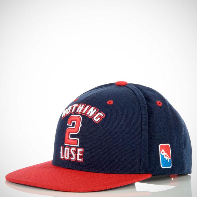 Foto Dgk Nothing To Lose Snapback Cap Navy Blue/red