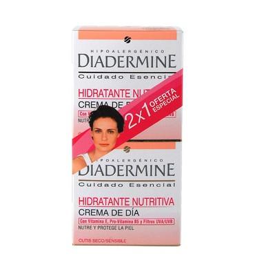 Foto Diadermine crema hidratante nutritiva 50ml duplo