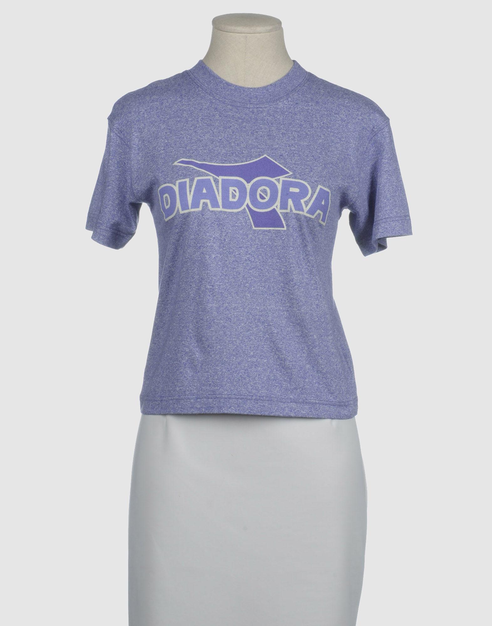 Foto diadora camisetas de manga corta Mujer Morado