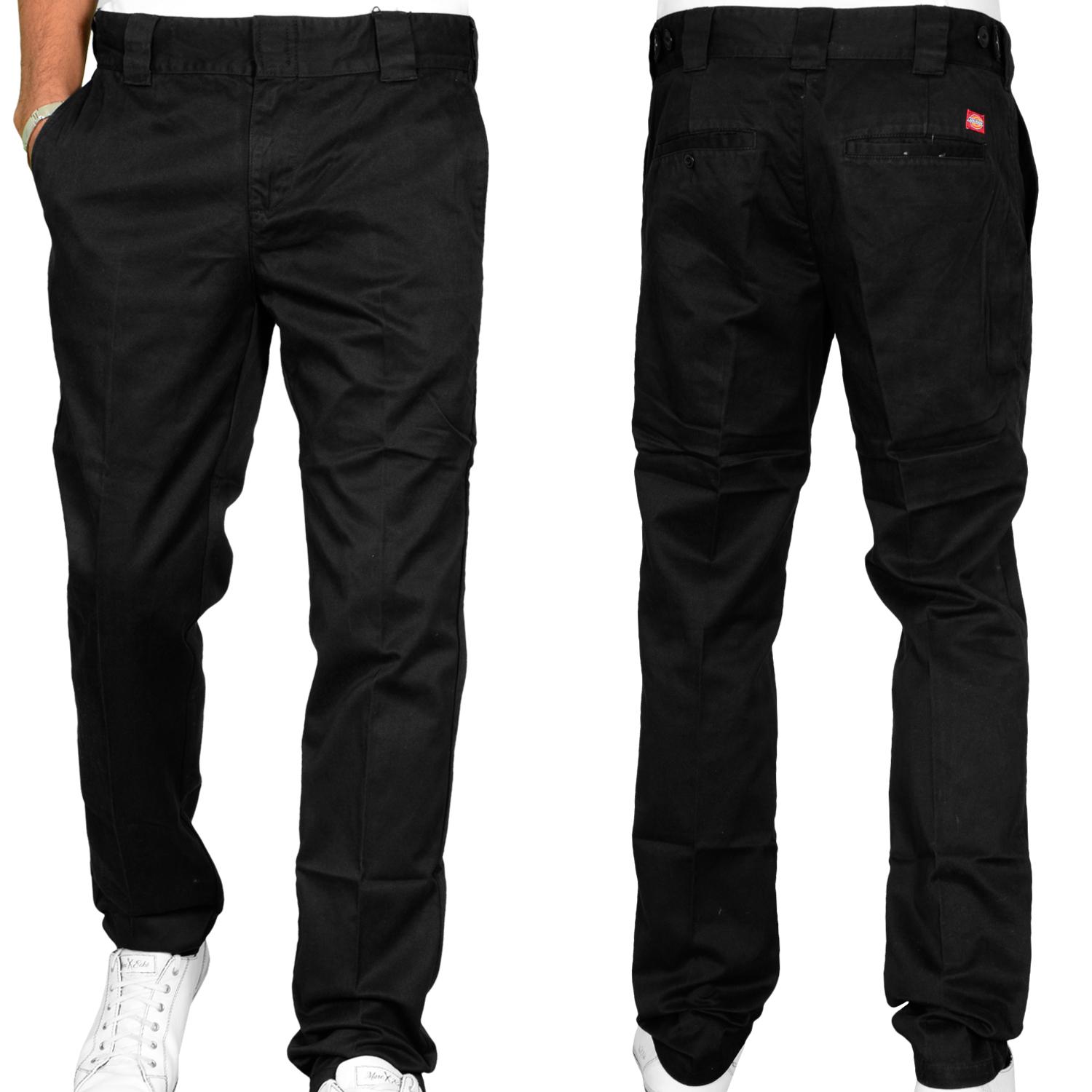 Foto Dickies C 182 Gd Hombres Slim Fit Jeans Negro