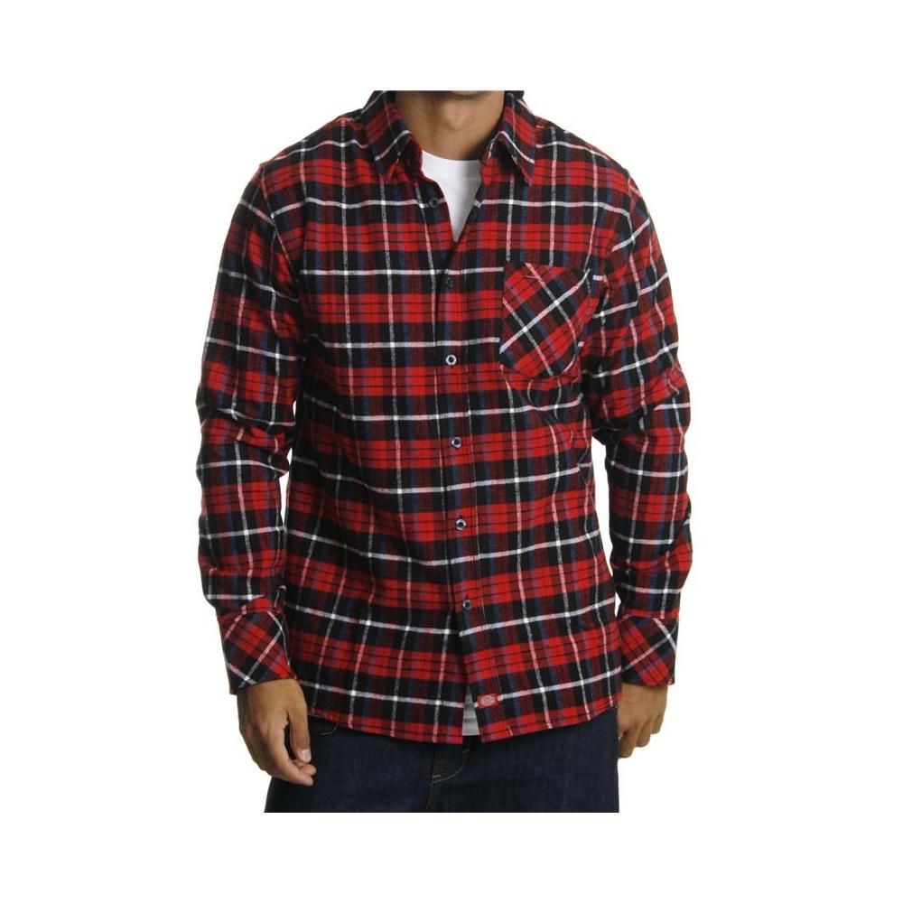 Foto Dickies Camisa Dickies: Jaydon BK/RD Tall: M