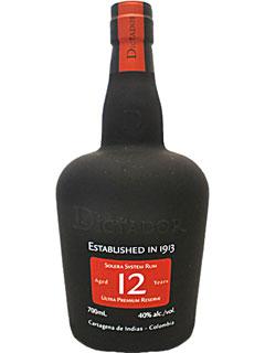 Foto Dictador 12 Jahre Solera System Ultra Premium Rum 0,7 ltr