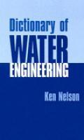 Foto Dictionary of water engineering (en papel)